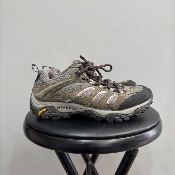 Women’s Gray Merrell Beluga Hiking Shoes Size 6.5 VGUC - Picture 2 of 5